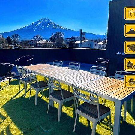 ヴィラ山間堂premier Garden Villa Bbq Bonfire Fuji View Annovillas Sankando Fujikawaguchiko Extérieur photo